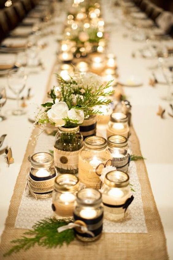 DIY Exclusive Collection of Winter Wedding Decor Ideas That You Can Make It at Your Home: 